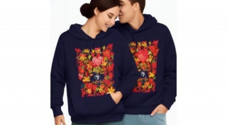 The Trendy Appeal Of Couples Embroidered Hoodies