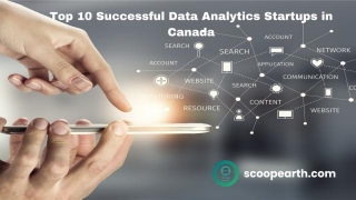 Top 10 Successful Data Analytics Startups In Canada