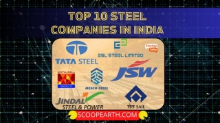 Top 10 Steel Companies In India
