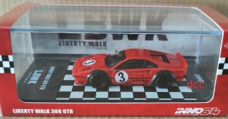 INNO64: 1) Ferrari 308 GTB (body Kit By Liberty Walk); And 2) Nissan GT-R (R35)