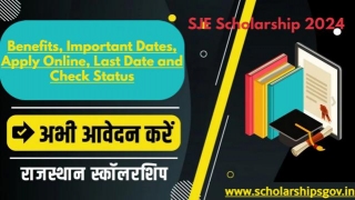 SJE Scholarship 2024: Benefits, Important Dates, Apply Online, Last Date And Check Status