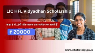 LIC HFL Vidyadhan Scholarship 2024: Eligibility Criteria, Benefits, Apply Online For Financial Assistance