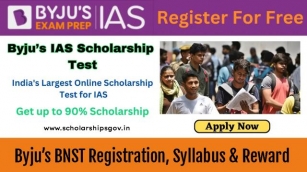 Byju’s IAS Scholarship Test: Byju’s BNST Registration, Syllabus, Reward