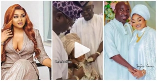 You Spent More Than This For Mercy, The Popular Video Of Kazeem Adeoti Introducing His First Wife, Funsho Adeoti, And Her Response Sparked A Huge Outcry, Saying, “She Look Unhappy.”
