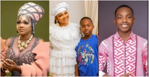 “Amid Reunion With First Wife”-Actress Mercy Aigbe Declares Son ‘the Love Of Her Life’ As He Turns 14 Day After Her Husband, Kazim Adeoti’s Reunion With His First Wife