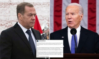 Former Russian President Dmitry Medvedev Blasts Joe Biden As 'Mad, Mentally Disabled Individual' Dragging Humanity To Hell.