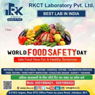 Food Testing Laboratory In MP: RKCT Laboratory