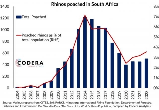 Rhino Poaching Figures In SA