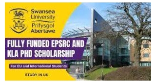 2024 Swansea University ESPRC Scholarship, UK
