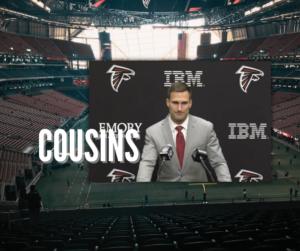 Cousins Talks With Shaq About JerseySwap, Finishing With The Falcons