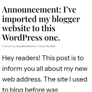 NOTE: This Blogger Site Is Now Imported To WordPress By The Creator