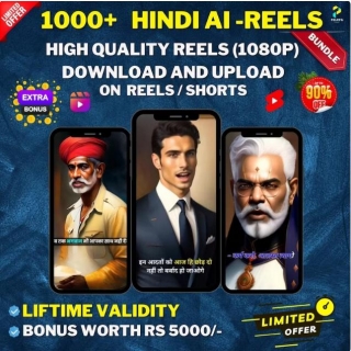 Tranding 1000+ Ai Reels Hindi Bundle