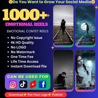 1000+ Emotion Videos Instagram Reels Bundle Download