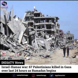 Israel-Hamas War: 67 Palestinians Killed In Gaza Over Last 24 Hours As Ramadan Begins