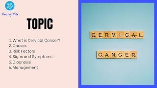 Cervical Cancer - 2nd Year GNM Medical Surgical Nursing II, Oncology Nursing(Definition,Etiology,Sign & Symptoms,Diagnosis,Treatment & Prevention)