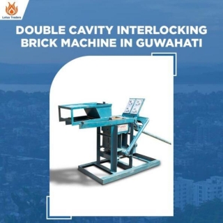 Interlocking Double Cavity Brick Making Machine In Nagaland