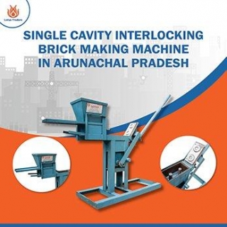 Interlocking Single Cavity Brick Making Machine In Arunachal Pradesh