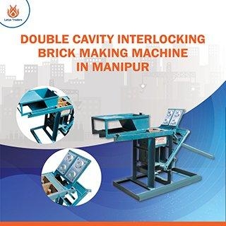 Interlocking Double Cavity Brick Making Machine In Manipur