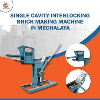 Interlocking Single Cavity Brick Making Machine In Meghalaya