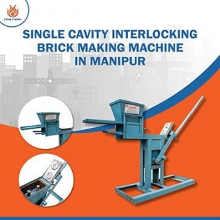Interlocking Single Cavity Brick Making Machine In Manipur