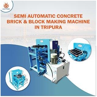 Semi Automatic Brick Making Machine In Tripura