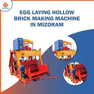 Egg Laying Hollow Brick Making Machine In Mizoram