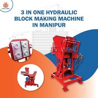 3 In 1 Hydraulic Block Making Machine In Manipur