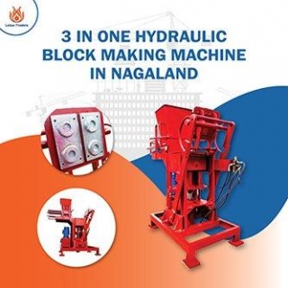 3 In 1 Hydraulic Block Making Machine In Nagaland