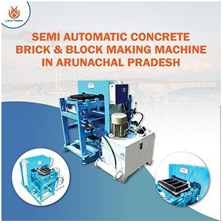 Semi Automatic Brick Making Machine In Arunachal Pradesh