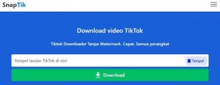 Cara Menggunakan Snaptik Untuk Download Video TikTok Tanpa Watermark