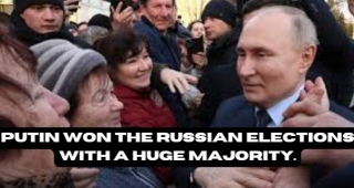 Putin Won The Russian Elections With A Huge Majority.