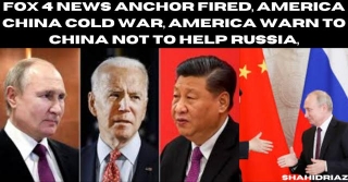 Fox 4 News Anchor Fired, America China Cold War, America Warn To China Not To Help Russia,