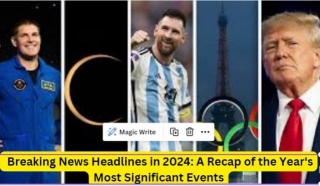 Breaking News Headlines In 2024: A Recap Of The Year's Most Significant Events