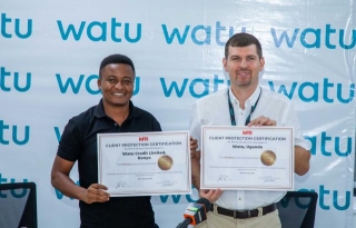 Watu Credit Awarded Client Protection Certification