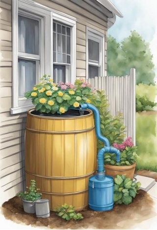 Master The Art Of Rainwater Harvesting: Build Your Own Rain Barrel In 7 Easy Steps