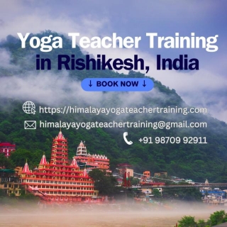 Embark On A Journey Of Self-Discovery: Yoga Teacher Training In Rishikesh