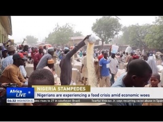Video - Stampede Kills Seven During Scramble For Food Aid In Nigeria