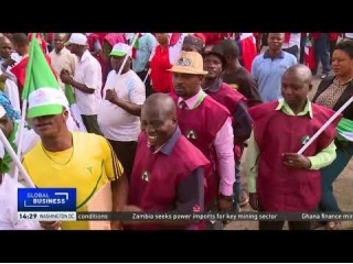 Video - Tade Unions In Nigeria Want 500 U.S. Dollar-per-month Minimum Wage For Workers