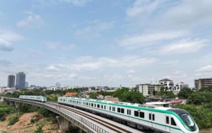 Chinese-built Metro Rail Offers Exciting, Comfortable Ride In Abuja, Nigeria