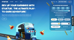 P2E-Game ETukTuk Steuert Auf Einen Vorverkauf Von 3,5 Millionen US-Dollar Zu