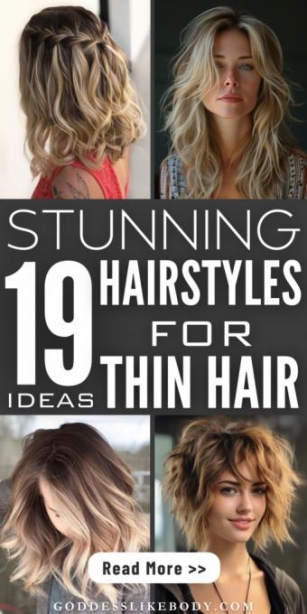 Chic & Simple: Top 19 Hairstyle For Thin Hair Every Woman Should Try
