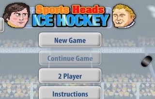 Sports Heads Ice Hockey