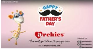 Archies Launches Heartwarming Digital Campaign #DadTimelessPride