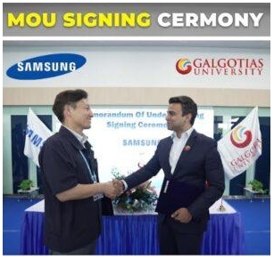 Galgotias University And Samsung India Join Forces For Enhanced Skills