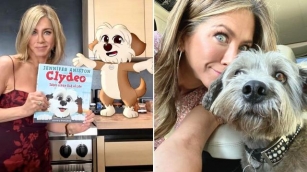 Jennifer Aniston Debuts Children’s Book Series Inspired By Her Rescue Dog Clyde