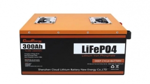Cloudenergy 12V 300Ah LiFePO4 Deep Cycle Battery Coupon Code [Geekbuying USA]