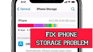 How To Fix IPhone Storage Not Loading Or Updating Problem.
