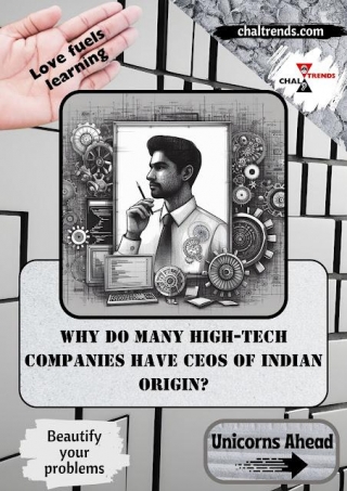 Why Do Many High-tech Companies Have CEOs Of Indian Origin?