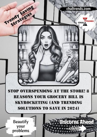 Stop Overspending At The Store! 8 Reasons Your Grocery Bill Is Skyrocketing (and Trending Solutions To Save In 2024)