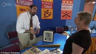 Antiques Roadshow Appraiser Is Stunned By Historic Baseball Bat Used By Yankees Legend: ‘One Of The Best Pieces I’ve Seen On This Show’